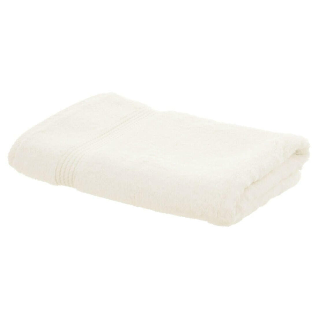 Bamboo Bliss Luxury 600gsm Bathroom Linen Range - Ivory Bath Towel
