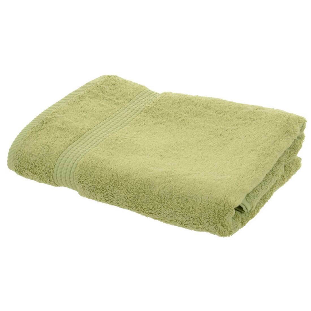 Bamboo Bliss Luxury 600gsm Bathroom Linen Range - Olive Green Bath Towel