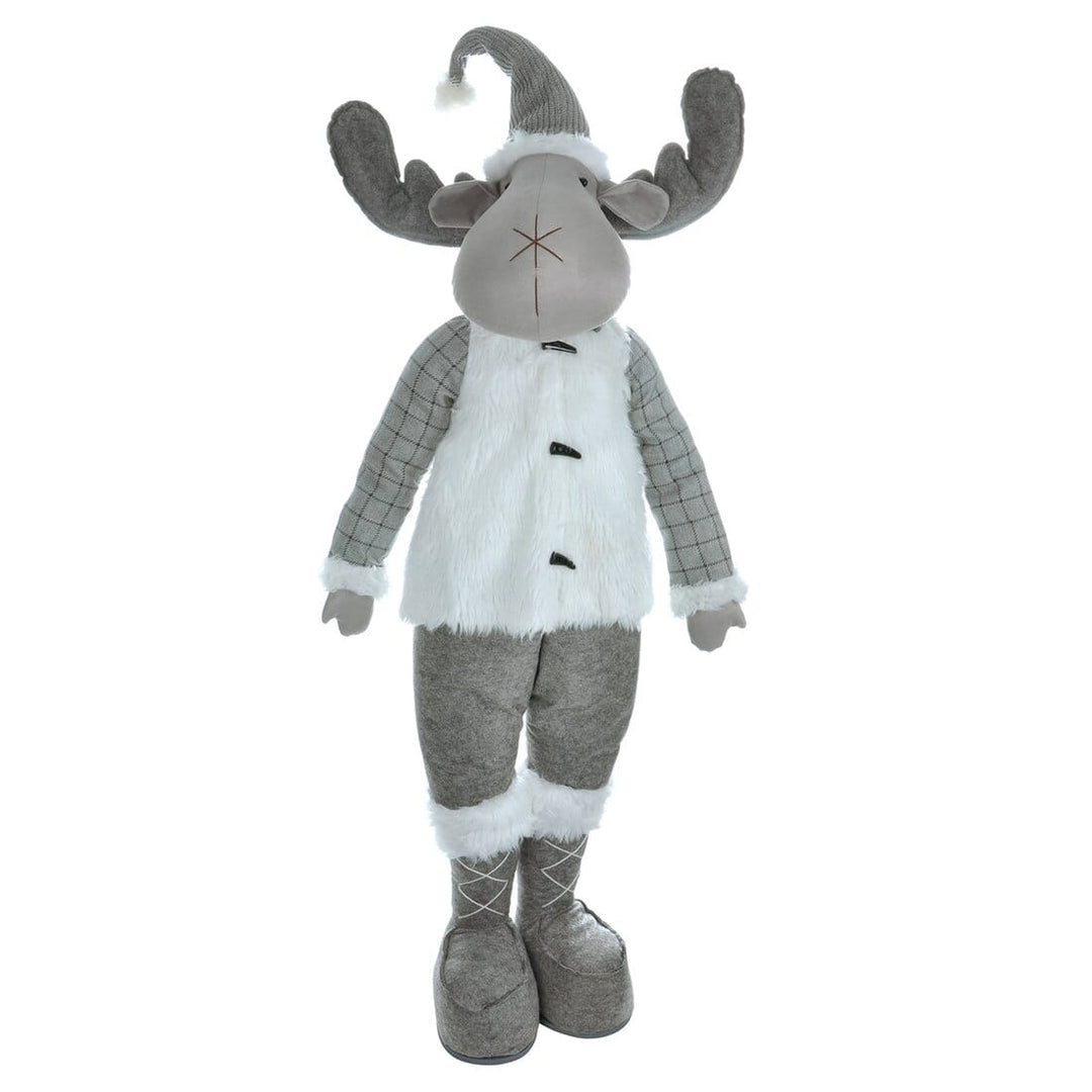 Large 138cm Standing Reindeer Christmas Novelty Decoration