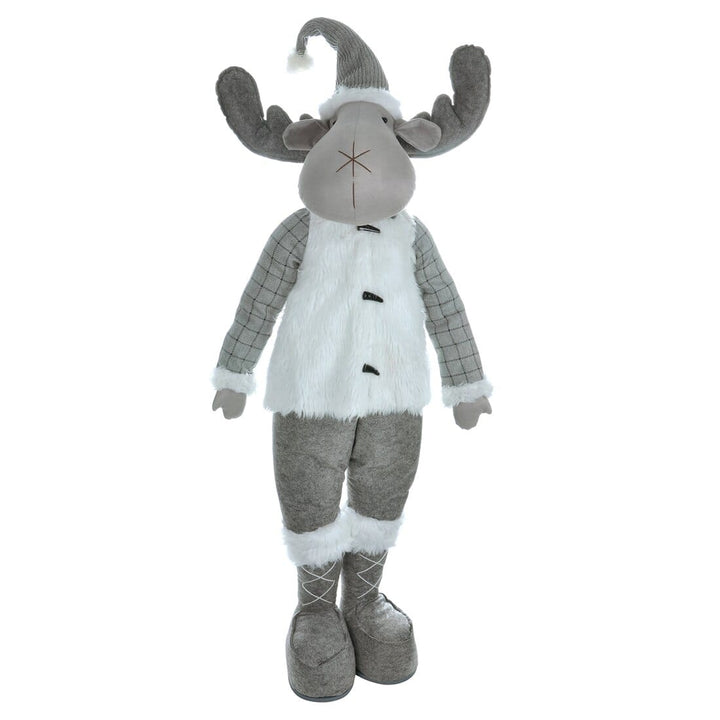 Large 138cm Standing Reindeer Christmas Novelty Decoration