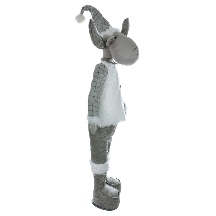 Large 138cm Standing Reindeer Christmas Novelty Decoration