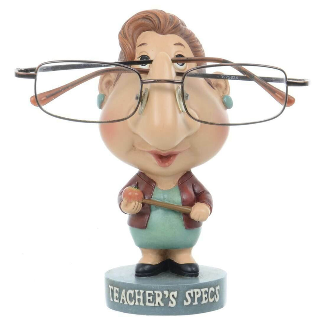 Lady Teachers Specs Novelty Reading Glasses Holder Figure