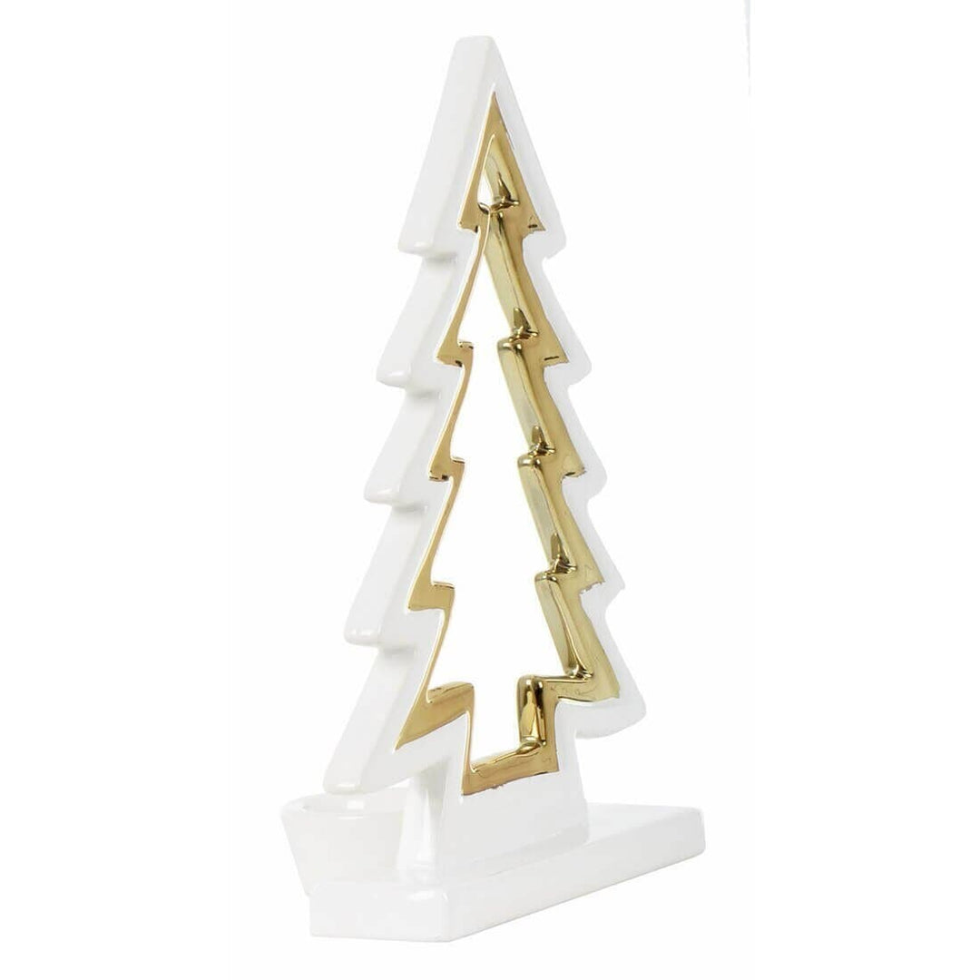 Christmas Tree Tealight Candle Holder Home Xmas Decoration 15cm