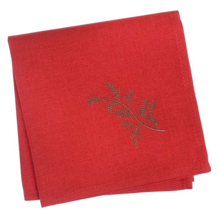 Felt Snowman Fabric Tablecloths / Napkins Xmas Decoration 4pk of Napkins