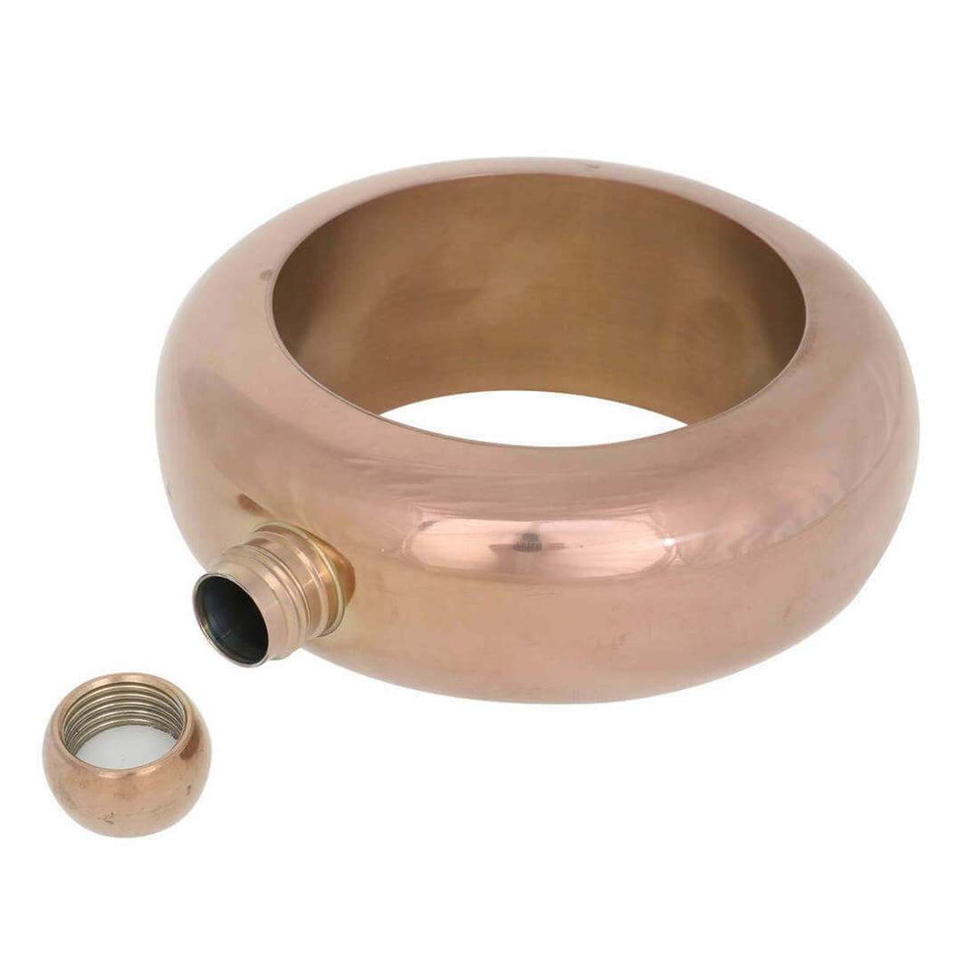 Stylish Stainless Steel Hip Flask Party Bangle Bracelet 125ml