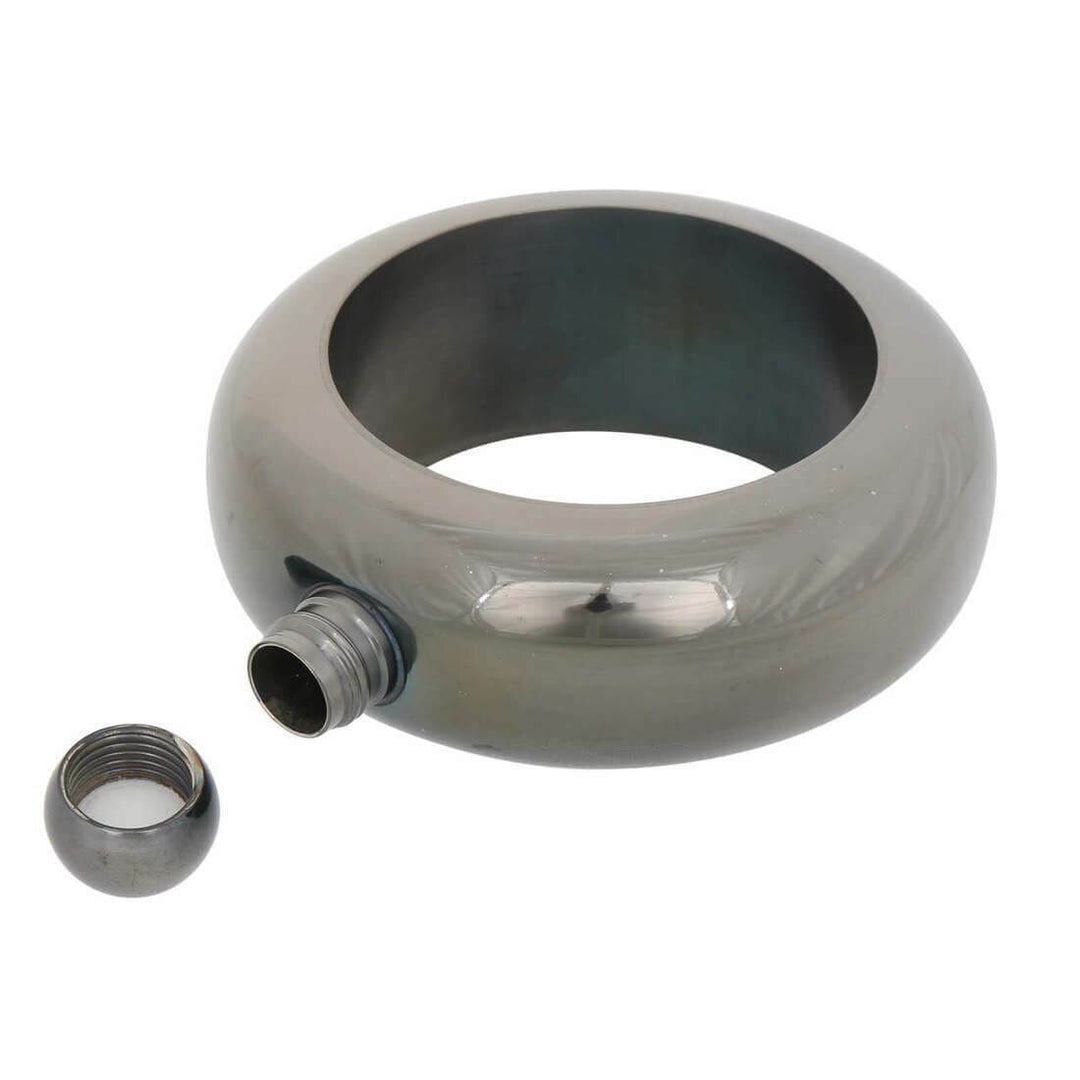 Stylish Stainless Steel Hip Flask Party Bangle Bracelet 125ml