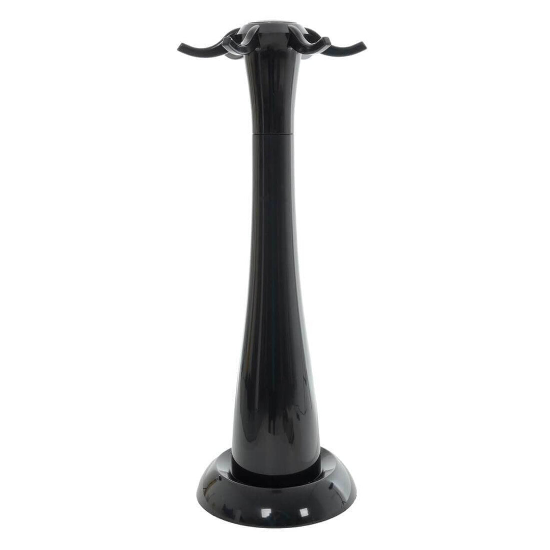 6 Piece Kitchen Utensils Tool Set With Rotating Stand Black