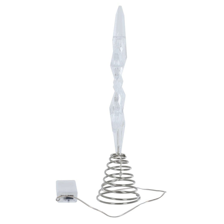 Cool White LED Plastic Star Christmas Tree Topper