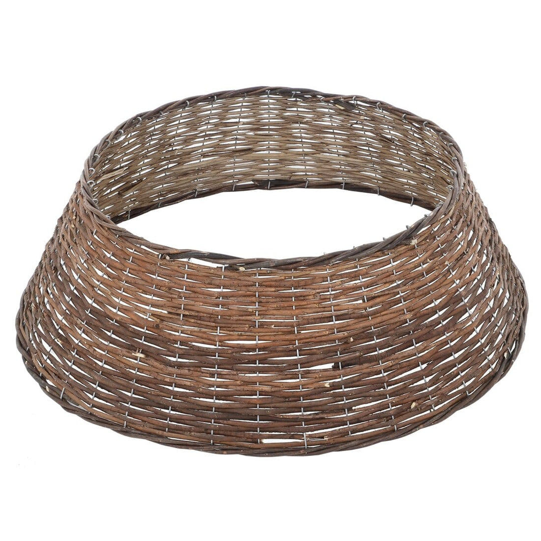 67cm Traditional Woven Willow Christmas Tree Skirt Base
