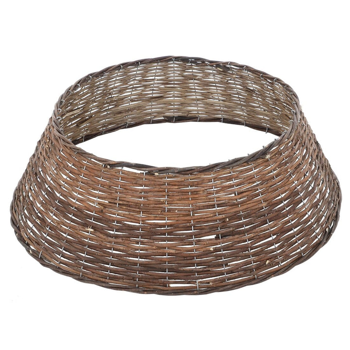 67cm Traditional Woven Willow Christmas Tree Skirt Base