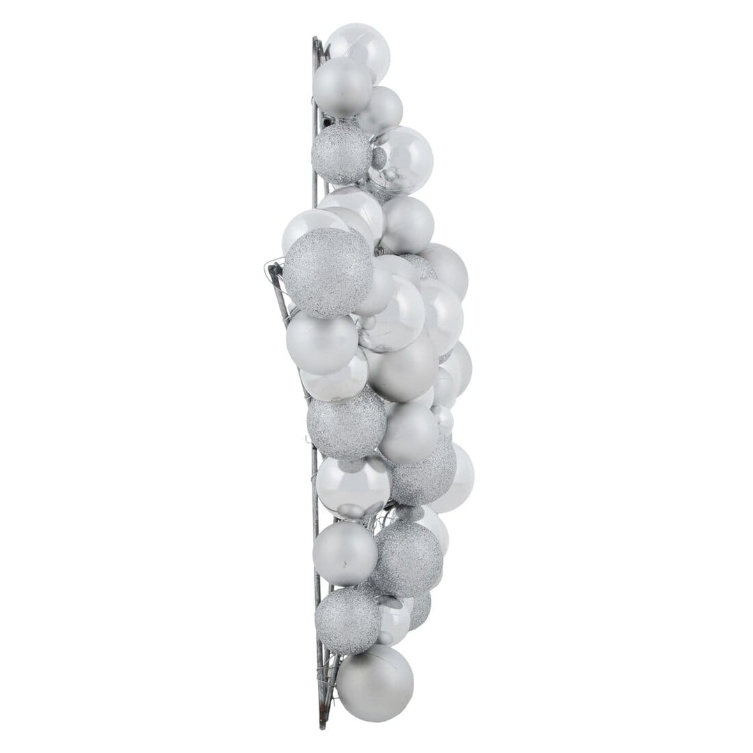 Mixed Bauble Star Shaped Hanging Christmas Decoration 33cm