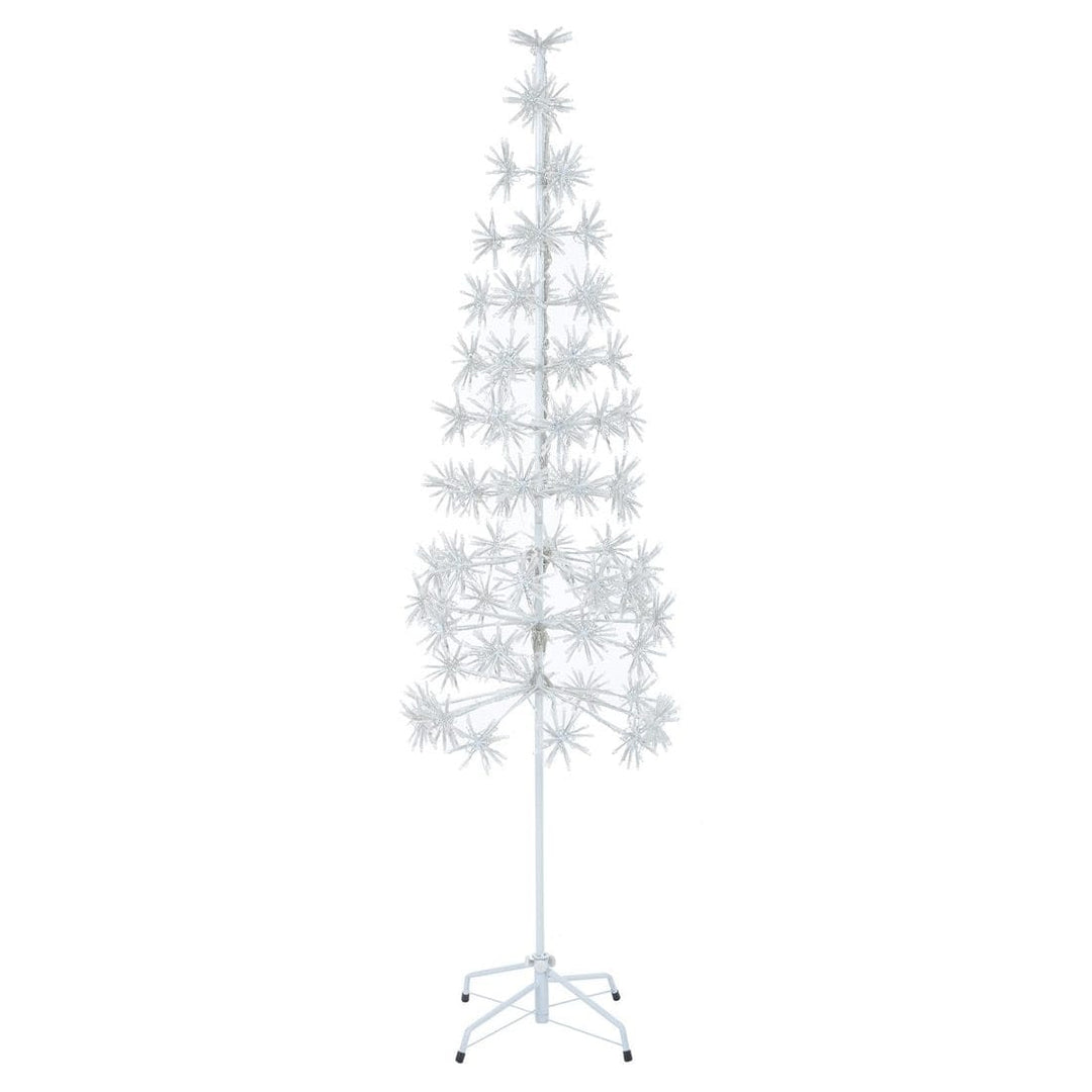 5ft Twinkling LED Cluster Christmas Tree With White Frame