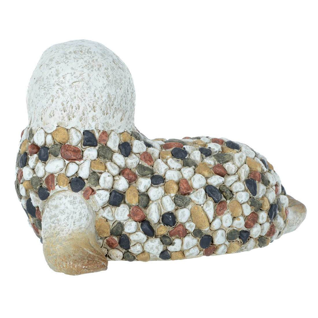Garden Ornament Sea Animal Grey Beige Mosaic Seal Turtle 32cm