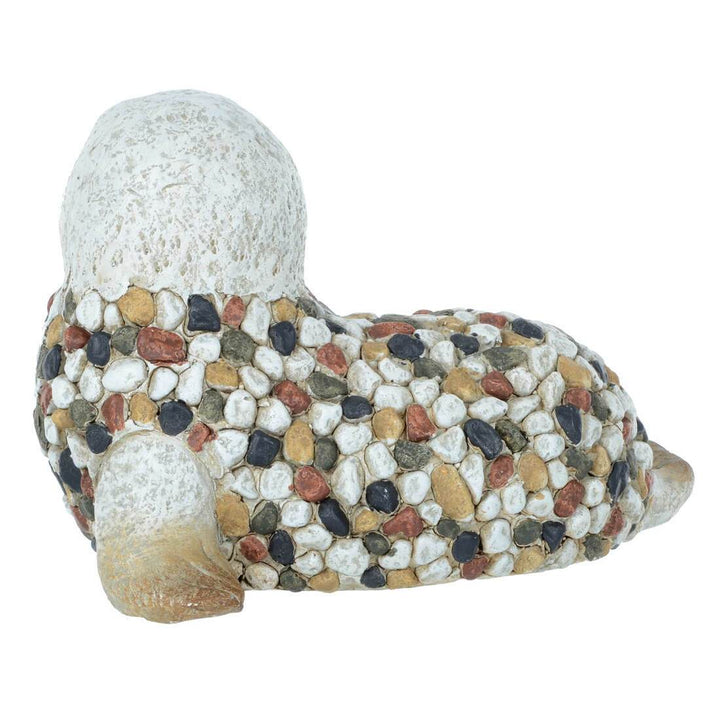 Garden Ornament Sea Animal Grey Beige Mosaic Seal Turtle 32cm