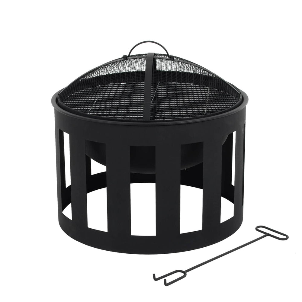 Azuma Vesta Fire Pit Garden Patio Heater BBQ Grill Charcoal