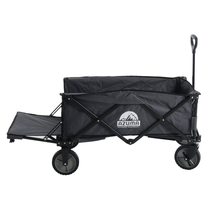 Azuma Folding Wagon Garden Trolley Cart Beach Camping Sports