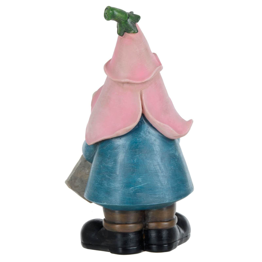 Garden Gnome Standing Ornament Resin Outdoor Decoration