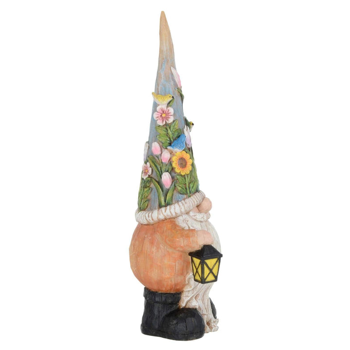 Garden Gnome Tall Hat Garden Decoration Resin Ornament 40cm