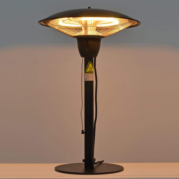 Azuma Patio Heater Single Halogen Tube Pull Switch IP44 1500w