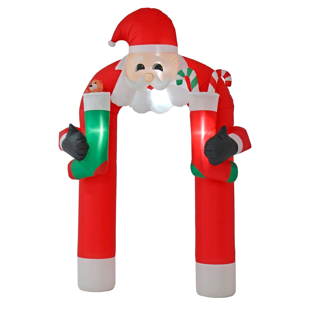 11ft Giant Inflatable Santa Arch Christmas Decoration With LED