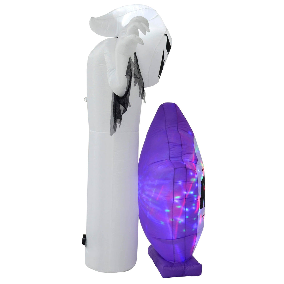 7ft Light Up Inflatable Ghost Halloween Party Decoration