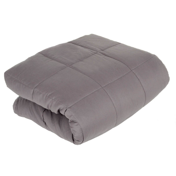 Weighted Blanket Grey Calming Sleep Therapy Stress Relief