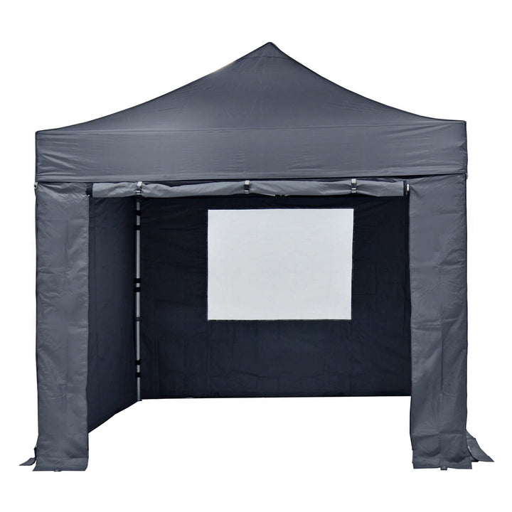 3M Gazebo Full Set Outdoor Grey Canopy Shelter Walls Storage