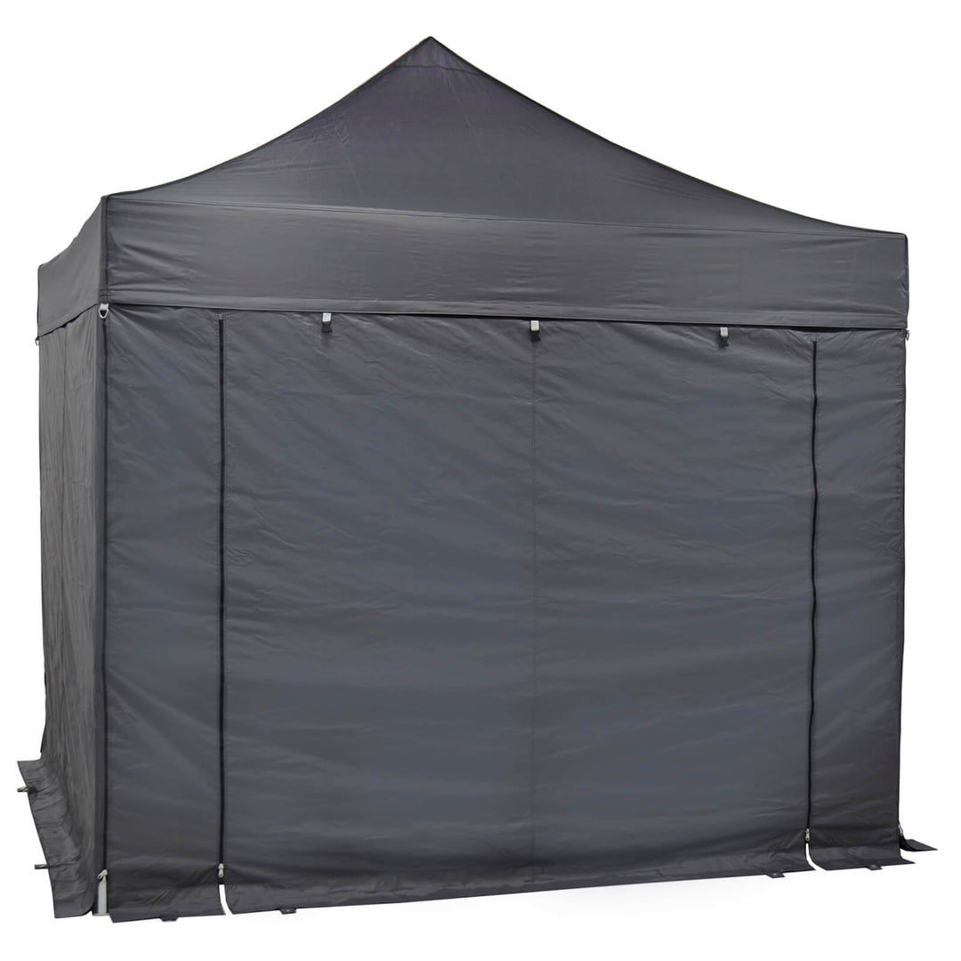 3M Gazebo Full Set Outdoor Grey Canopy Shelter Walls Storage