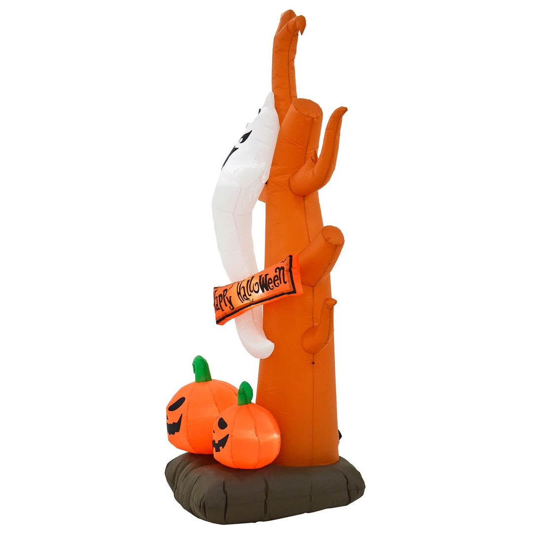 8ft LED Inflatable Tree Ghost Pumpkin Halloween Party Decoration