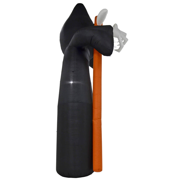 12ft Light Up Inflatable Halloween Arch Grim Reaper Decoration