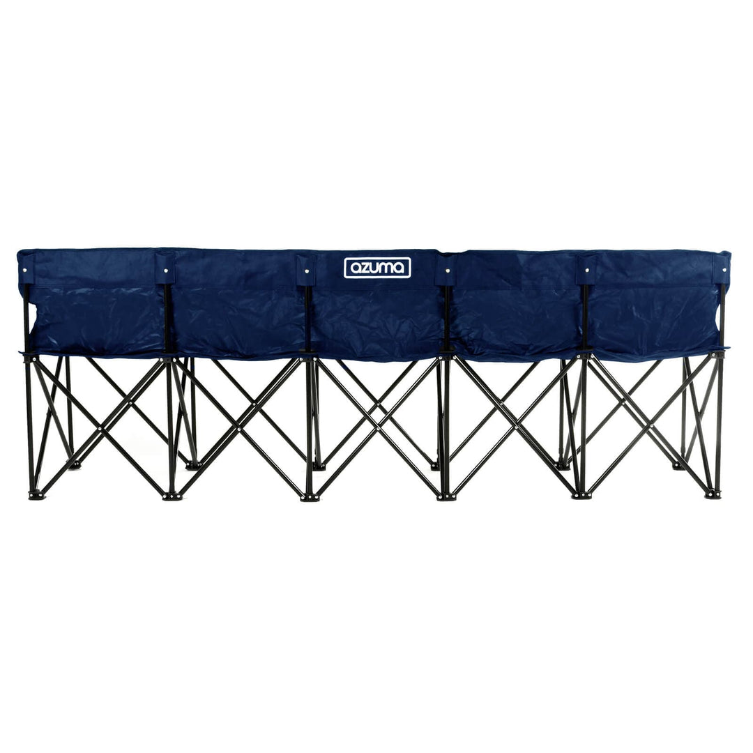 Azuma 5 Seat Folding Bench Sports Team Subs Camping Football