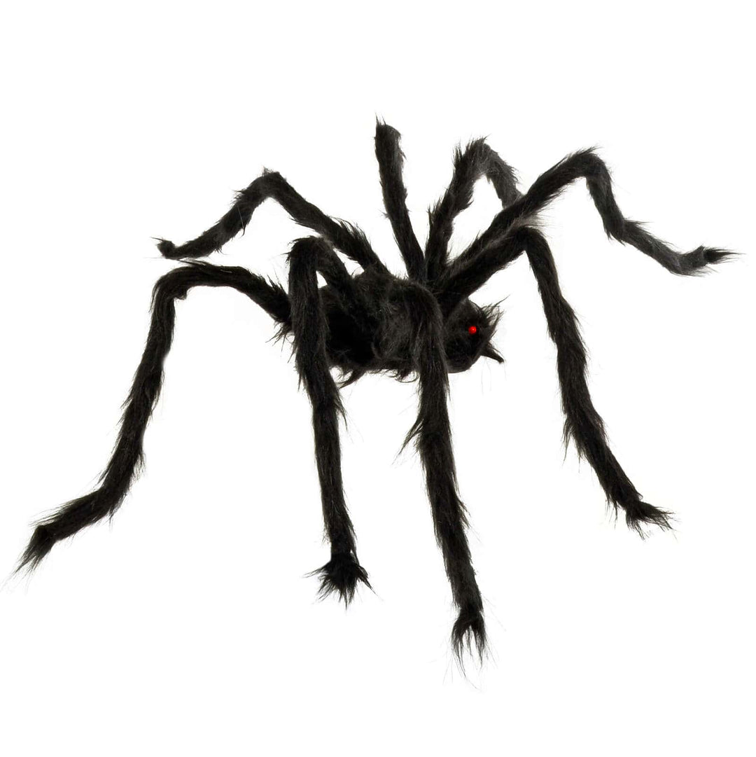 Giant Spider With Light Up Eyes Halloween Party Decoration 110cm