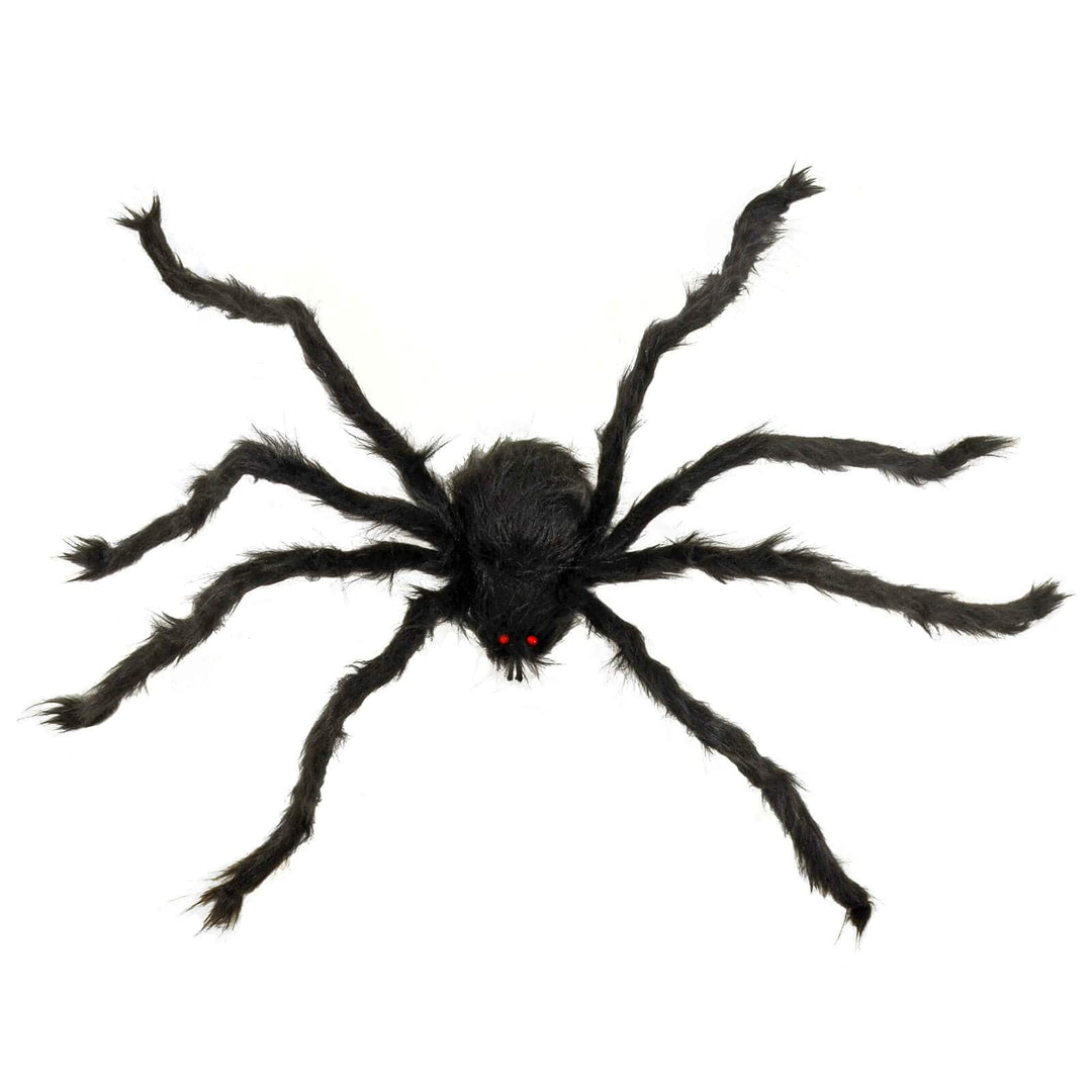 Giant Spider With Light Up Eyes Halloween Party Decoration 110cm