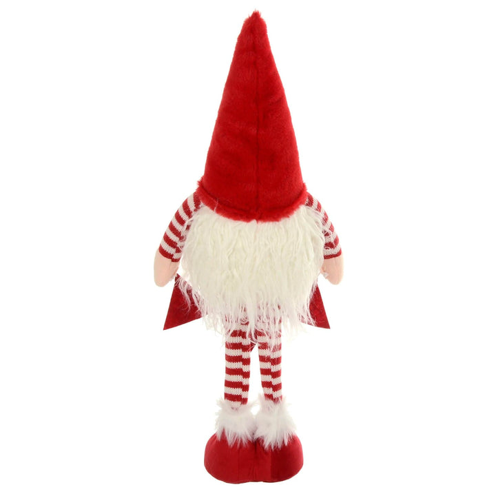 Light Up Christmas Gonk Ho Ho Ho Bunting Red White 54cm