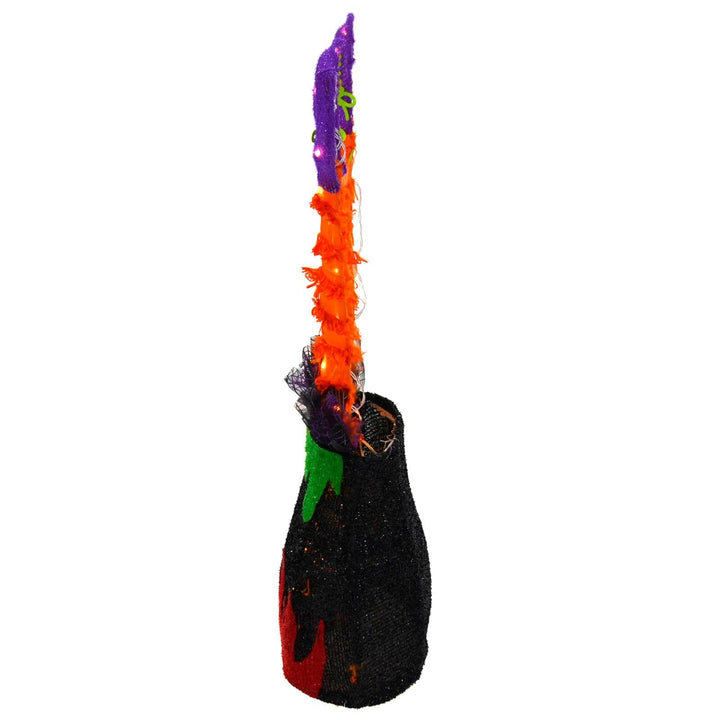 Light Up Witch Legs in Cauldron Halloween Decoration 72cm