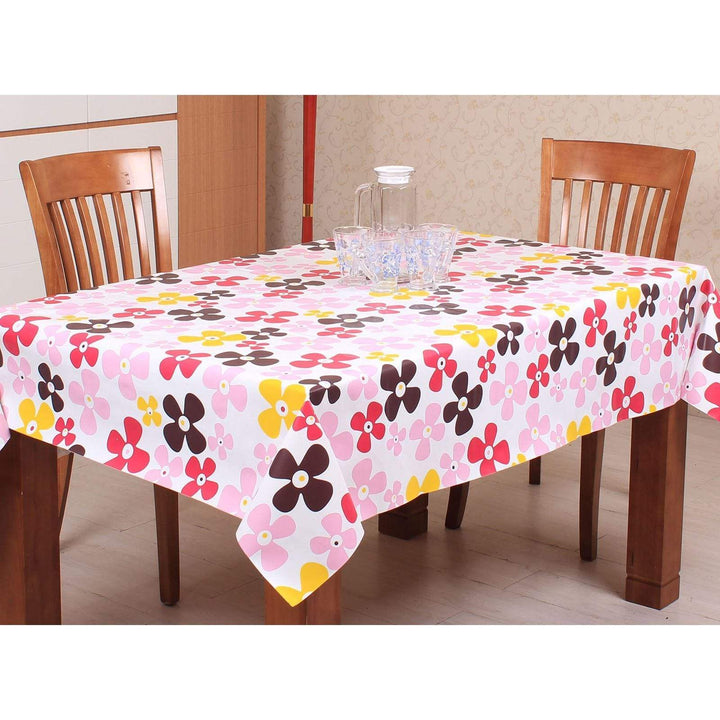 Floral Designs Large Tablecloth Wipe Clean PVC Vinyl Table Cover