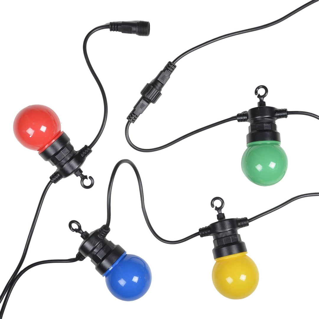 20 Connectable Static LED Festoon Party Lights