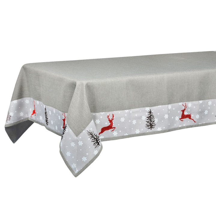 Fabric Christmas Tablecloths Table Covers / Napkins