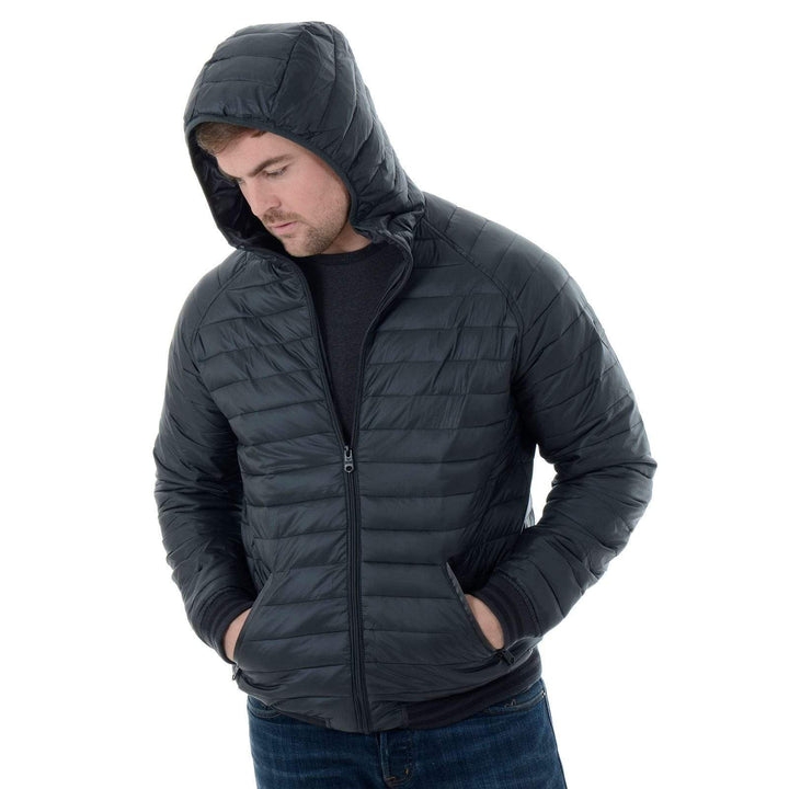 Threadbare Garfield Mens Padded Zip Up Jacket With Hood