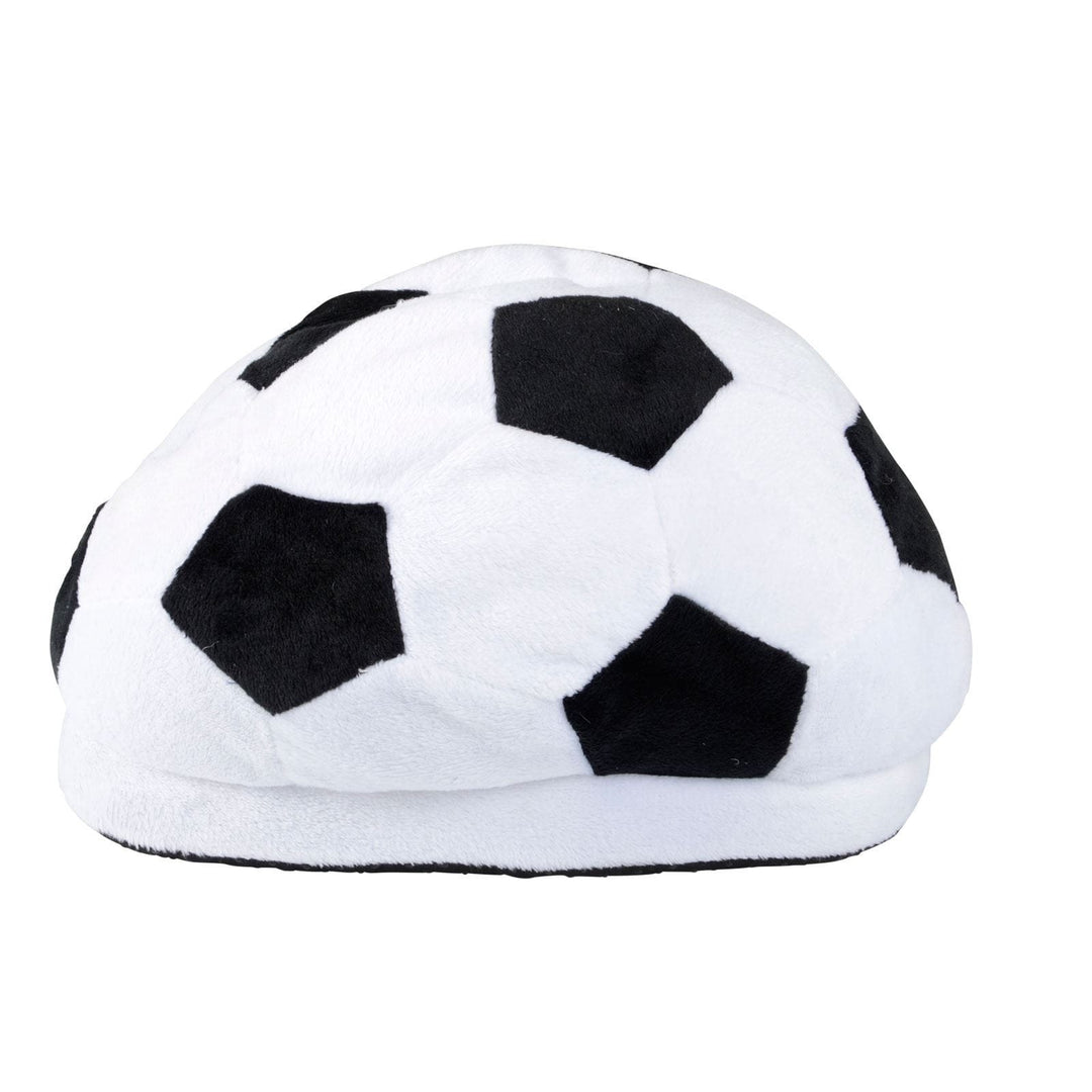 Kids Novelty 3D Football Shaped Slippers With Non-Slip Soles