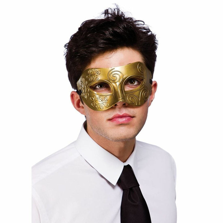 Rome Eye Mask Fancy Dress Venetian Carnival Festival Mask Antique Gold