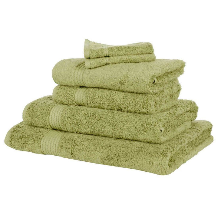 Bamboo Bliss Luxury 600gsm Bathroom Linen Range - Olive Green
