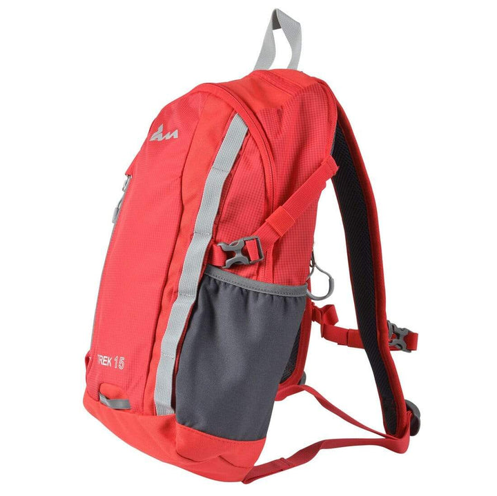 JAM Trek Backpack Waterproof Padded Secure Tablet Pocket Red / 15 Litre