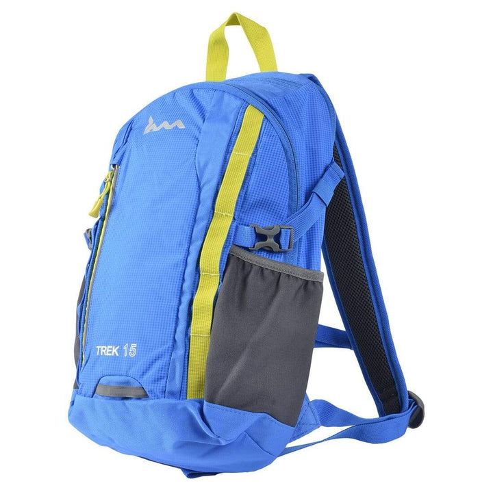 JAM Trek Backpack Waterproof Padded Secure Tablet Pocket Blue / 15 Litre