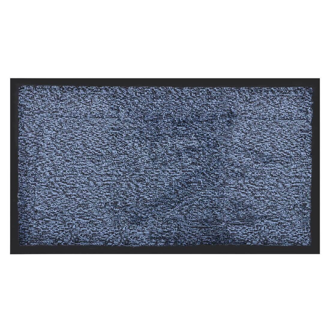 Large 75 x 45cm Heavy Duty Non-Slip Barrier Doormat Floor Mat Blue